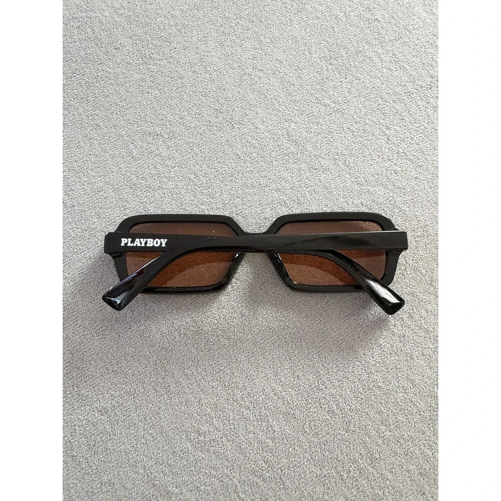 PLAYBOY Vintage Sunglasses square frames brown
